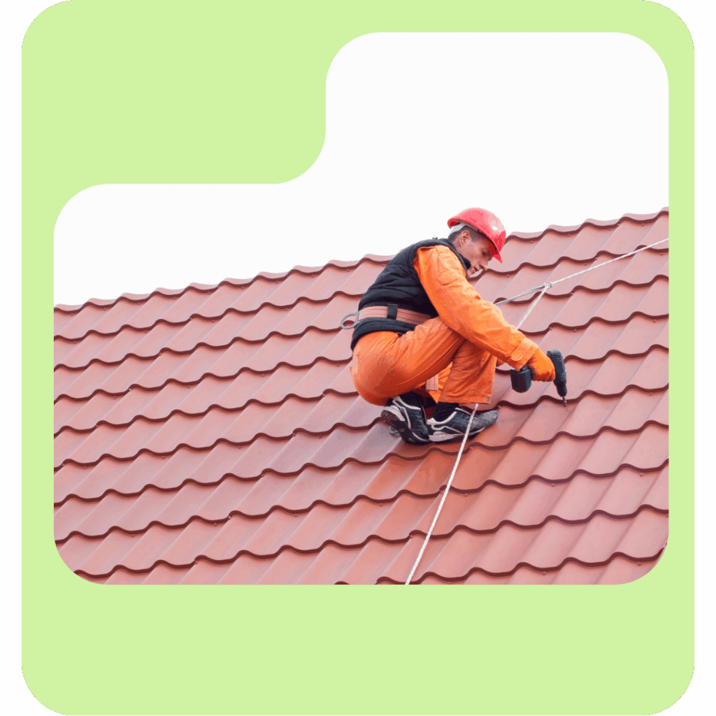 Rifacimento e ripasso del tetto su edificio residenziale