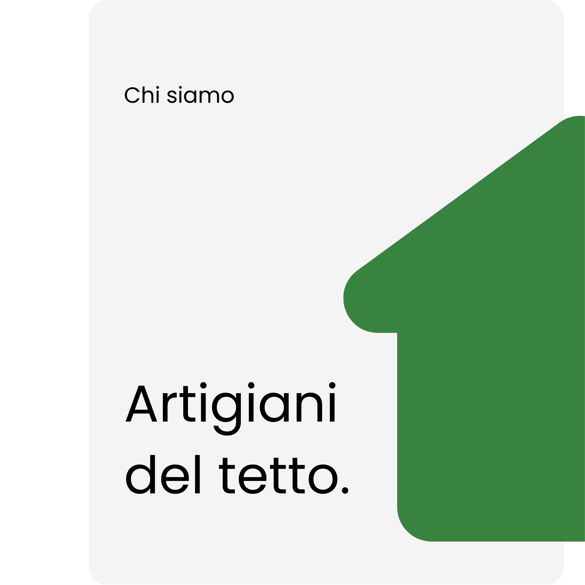 Card artigiani del tetto
