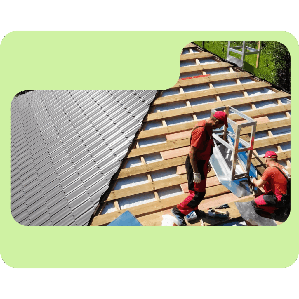 Intervento di manutenzione del tetto per prevenire infiltrazioni e danni